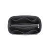 Bag organizer liner storage bag for LV keepall handbags bag storage plug-in portable cosmetic bag(Blcak gray a,For keepall 25) view 1