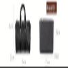 Bag organizer liner storage bag for LV keepall handbags bag storage plug-in portable cosmetic bag(Blcak gray a,For keepall 25) view 4
