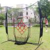 Baseball & Softball Batting Net,Pitching Net (7 x 7 ft), with 9-Hole Target Hole Strike Zone, with Carry Bag,for Kids and Adults of All Skill Levels view 2
