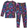 ALAZA Jellyfish Coral Starfish 2 Piece Pajama Set Long Sleeve Top and Pants Sleepwear Unisex 6Y view 2