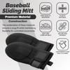 HISTARSTORE5 Baseball Sliding Mitt Universal Right or Left Hand Baseball Sliding Glove Sliding Mitt Youth & Adult Sizes,Neoprene,Adjustable Wrist Compression Strap (Black Blue,Adult) view 4