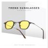 Small Frame Retro Outdoor Men Sunglasses Vacation Driving Sports Driver Decorative Sunglasses view 3