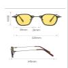 Small Frame Retro Outdoor Men Sunglasses Vacation Driving Sports Driver Decorative Sunglasses view 4