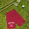 Personalized Golf Towel - Custom Name or Monogram Embroidered for Dad, Groomsmen, or Golf Lover - Ideal Gift for Fathers Day, Weddings, and Birthdays - Premium Golf Towels for Every Occasion view 3