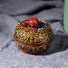 Box Handmade Glass Jewelry Box A Necklace Decor Necklaces Treasure Chest Case Trinket Case Necklace Organizer Antique Jewelry Case Retro Jewelry Case Pirate Wooden Storage Bag/344 view 2