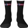 CFWFC Norway Flag Norse Text Word Art Socks Crew Socks Winter Warm Moisture Wicking Athletic Socks for Mens and Womens