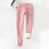 ZEFOTIM Ropa Termica para Mujer, Heated Pants for Women Winter Heated Pants Trendy Drawstring with Pockets Pink Small view 3