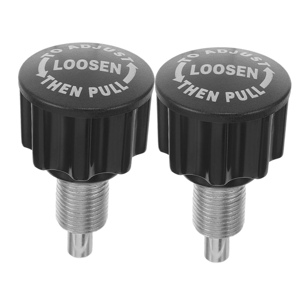 BRIGHTFUFU 2pcs Exercise Bike Pull Pin Spring Knob Fit for Cycling Equipment Accessory
