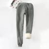 ZEFOTIM Heated Pants for Women Winter Clothes Sweatpants Termicos para Mujer Drawstring with Pockets Light Gray 5X-Large view 3