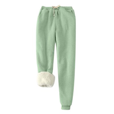 ZEFOTIM Heated Pants for Women - Winter Clothes with Pockets, Mint Green, Small