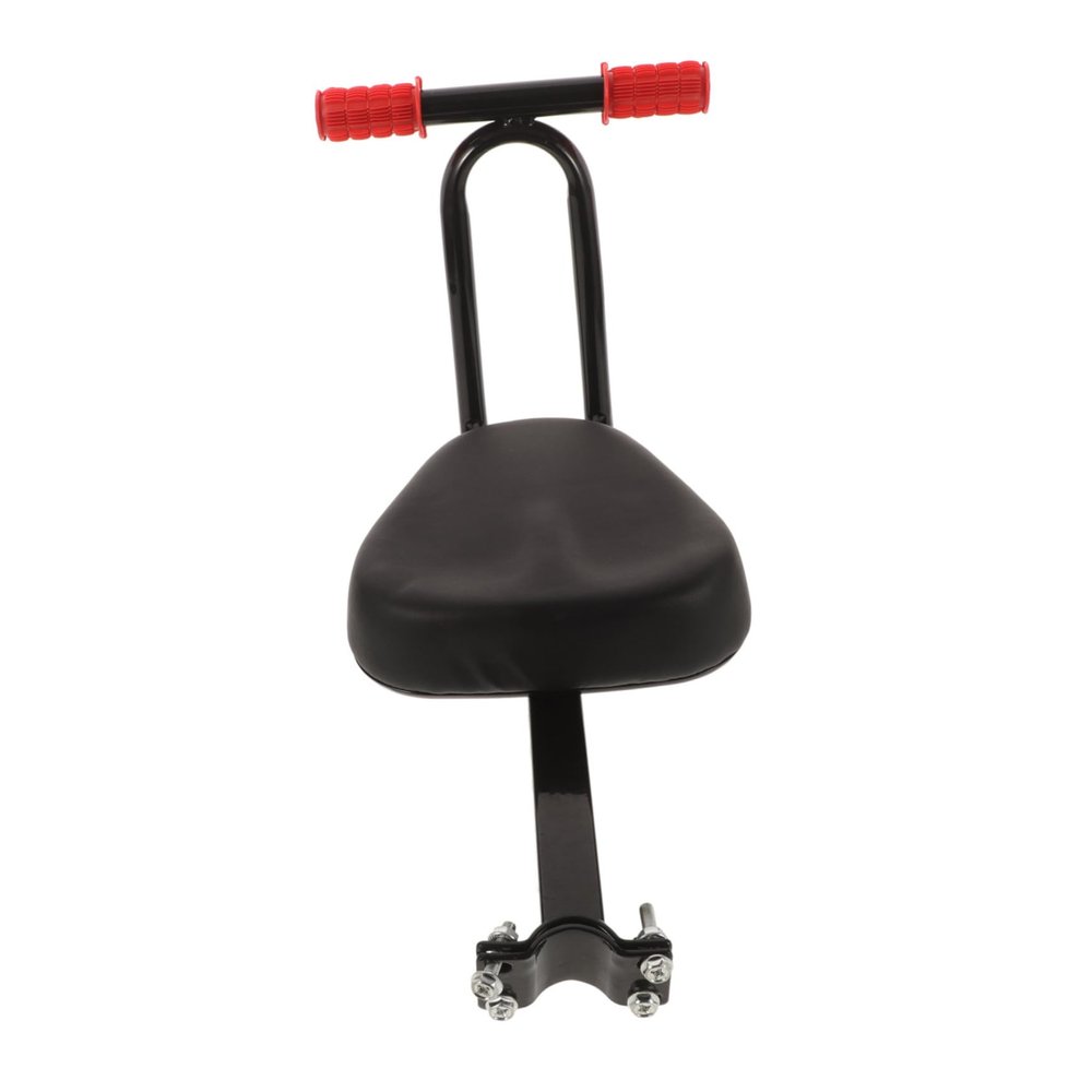 BRIGHTFUFU Mountain Bike Boy Girl Seat Front-Mounted Boy Girl Bike Cushion with Handrail Comfortable and Durable Design for Suitable for Electric