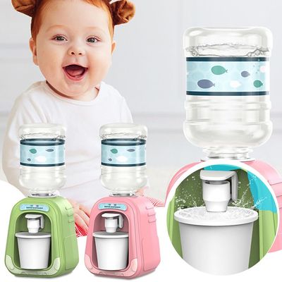 Mini Water Dispenser Fit for Children Water Juice Milk Drinking Simulation Dispenser