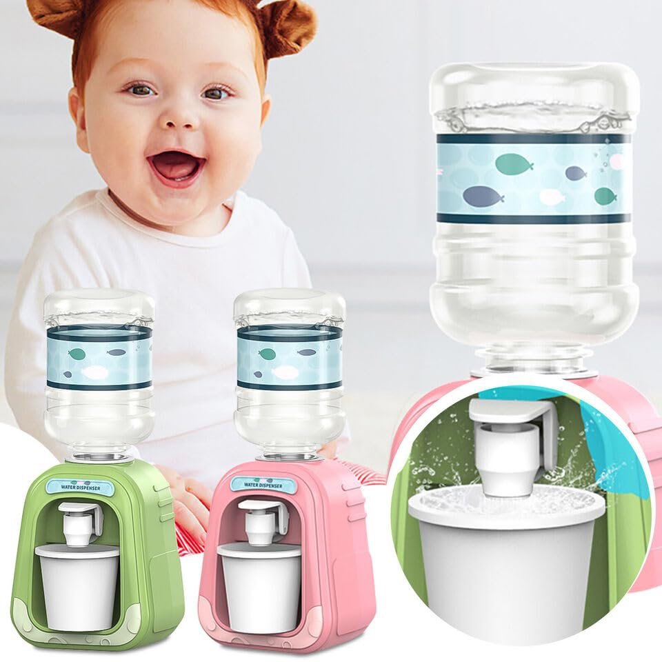 Mini Water Dispenser Fit for Children Water Juice Milk Drinking Simulation Dispenser