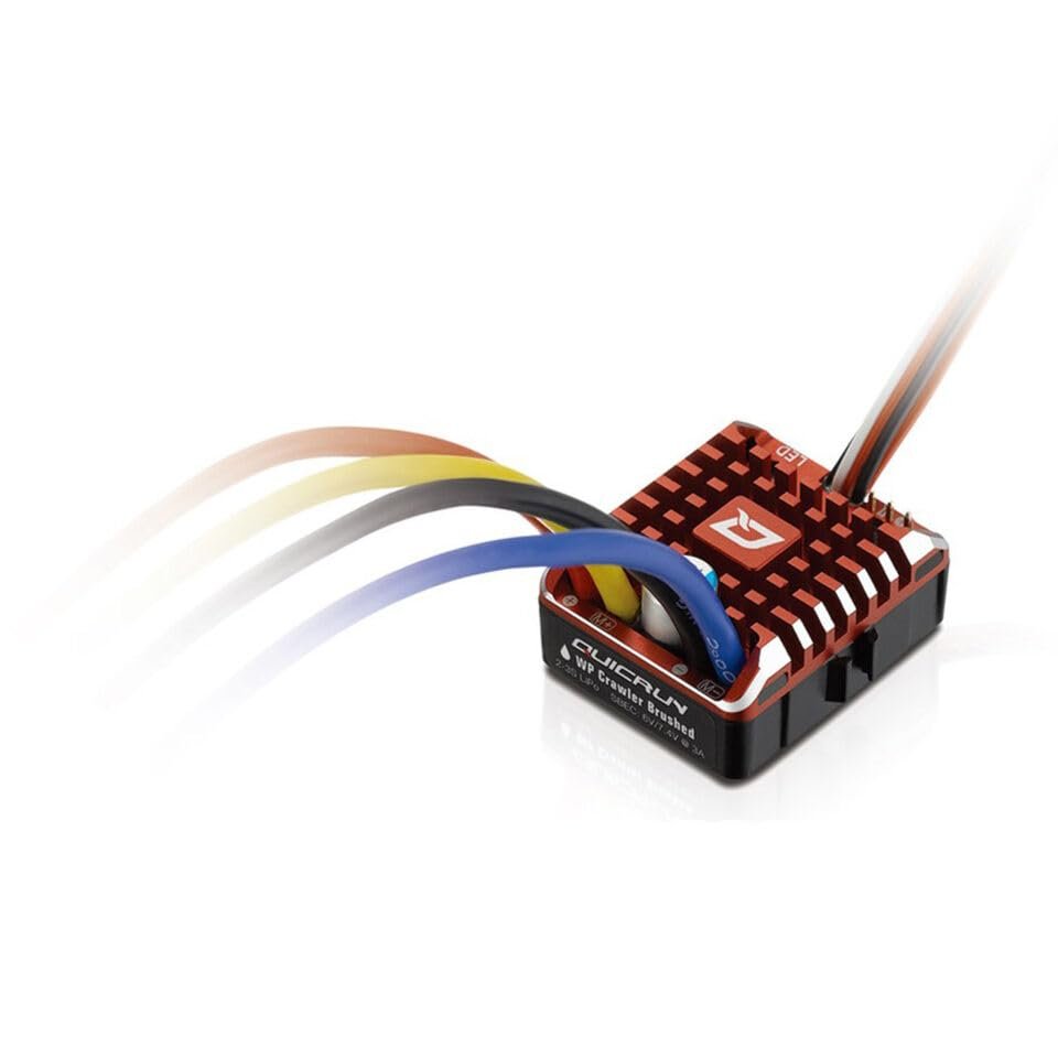 Hobbywing QuicRun 1080 Waterproof Brushed 80A /60A ESC Program Card