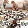 Yunchin Children's Educational Play Mat City Road Building Parking Game Scene Map view 1