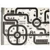 Yunchin Children's Educational Play Mat City Road Building Parking Game Scene Map view 2