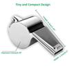 Referee Whistle Stainless Steel Extra Loud Whistle Fit for School Sports view 3