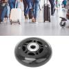 3 Inch Roller Wheel Black Transparent Silent PU With 608ZZ Bearing Skates Luggage Cart Accessories 8 * 8 * 3 Beg Luggage Parts view 2