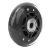 3 Inch Roller Wheel Black Transparent Silent PU With 608ZZ Bearing Skates Luggage Cart Accessories 8 * 8 * 3 Beg Luggage Parts view 3