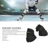 Ice Hockey Gloves Lightweight Protective Equipment for Hockey Player Roller Field Nylon Microfiber EVA PE Shell Black (Akozonigt3yck29h-12) view 2