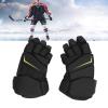 Ice Hockey Gloves Lightweight Protective Equipment for Hockey Player Roller Field Nylon Microfiber EVA PE Shell Black (Akozonigt3yck29h-12) view 4