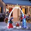 Christmas Scene Silhouette Acrylic Christmas Scene Decoration The Birth Of Jesus view 4