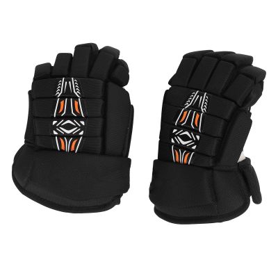 Ice Hockey Gloves, 1 Pair Lightweight Breathable Ice Roller Hockey Gloves, Protective Hockey Equipment for Hockey Players for Youth Junior & Senior (13inch)