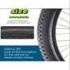 2pack 26" x 2.125" Folding Bead Mountain Bicycle Tire, Double Pack view 2