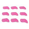 9-Piece Set of Iron Racket Covers, and Scratchresistant, Suitable for Most Irons, Stylish Pink Finish view 1
