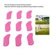 9-Piece Set of Iron Racket Covers, and Scratchresistant, Suitable for Most Irons, Stylish Pink Finish view 3