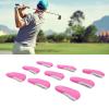 9-Piece Set of Iron Racket Covers, and Scratchresistant, Suitable for Most Irons, Stylish Pink Finish view 4
