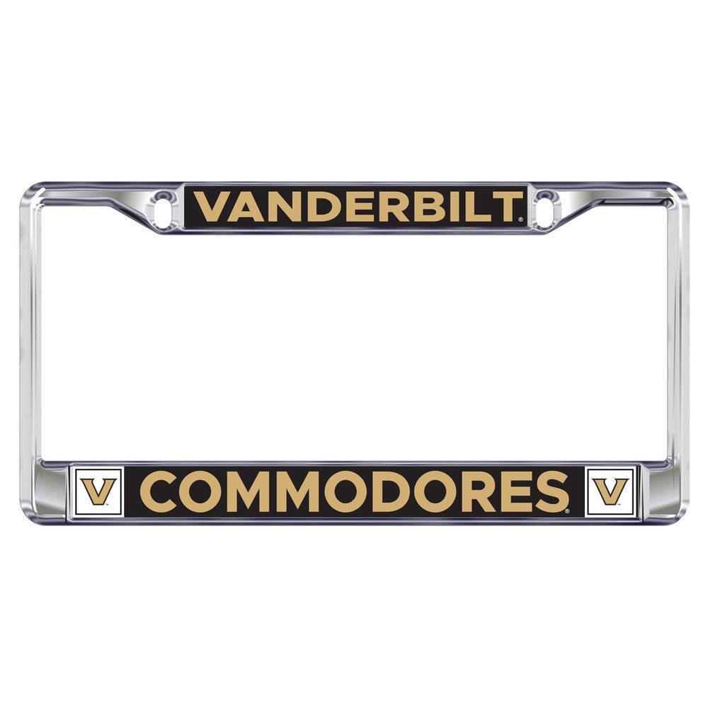 Decorvo Vanderbilt License Plate Frame - Vanderbilt Car Truck Accessory