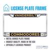 Decorvo Vanderbilt License Plate Frame - Vanderbilt Car Truck Accessory view 3