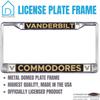 Decorvo Vanderbilt License Plate Frame - Vanderbilt Car Truck Accessory view 4