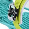 1 Pair Mini Ski Skates Green Nylon Portable Adjustable Snowboard Shoes for Outdoor Skiing Sports view 3