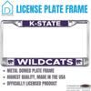 Decorvo Kansas State Alumni License Plate Frame - K-State Car Truck Accessory view 4