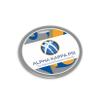 Alpha Kappa Psi Fraternity Travel Luggage ID Bag Tag for Suitcases Round Plastic Tag Luggage Tag with Name Privacy Protection Travel Bag Labels (Alpha Kappa Psi 9) view 2