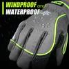 HANDLANDY HLDD Waterproof & Windproof Winter Gloves for Men Women, Touchscreen Thermal Gloves for Cold Weather, Ski Snowboard Work Gloves view 2