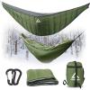 CROSSHIP Hammock Underquilt for Camping - Full Length Orange Lightweight Warm Quilt for 3-4 Seasons (41-68F) - Soft & Durable for Hiking, Backpacking, Beach, Travel - Holds Up to 500lbs view 1