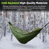 CROSSHIP Hammock Underquilt for Camping - Full Length Orange Lightweight Warm Quilt for 3-4 Seasons (41-68F) - Soft & Durable for Hiking, Backpacking, Beach, Travel - Holds Up to 500lbs view 2