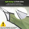 CROSSHIP Hammock Underquilt for Camping - Full Length Orange Lightweight Warm Quilt for 3-4 Seasons (41-68F) - Soft & Durable for Hiking, Backpacking, Beach, Travel - Holds Up to 500lbs view 4