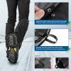 ROCKBROS Snow Boot Leg Gaiters for Hiking Waterproof Leg Gaiter for Skiing Walking Snow Boot Gaiters Tear Resistant Adjustable Gaiters view 3