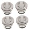 BESPORTBLE 4pcs Inflatable Boat Valve for Kayaks and Canoes Exhaust Valve Easy to Use for Inflatable Surfboards and Boats Robust Design view 1