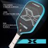T Titanium Pickleball Paddles, 14mm Titanium Carbon Hybrid Surface Pickleball Paddle for Reliable Traction and Stability, 5.5'' Elongated Paddle view 4
