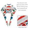 2 Pieces Scrub caps Women Womens Scrub Cap Scrub Caps Men for Nurse Flowers Abstract Leaves Multicoloured view 4