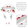 2 Pieces Scrub caps Women Chef Hat Nurse Scrub Cap for Chef Glove Plant Multicoloured view 4