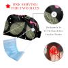 2 Pieces Scrub caps Women Chef Cap Surgical Caps for The Surgeon Flowers Pattern Multicoloured view 2