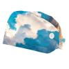 2 Pieces Scrub caps Women Scrub Cap Surgical Caps for Hospital Sunset Clouds Multicoloured view 1