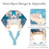 2 Pieces Scrub caps Women Scrub Cap Surgical Caps for Hospital Sunset Clouds Multicoloured view 3