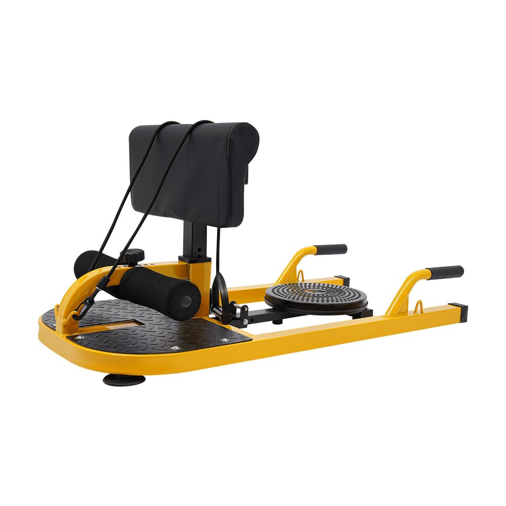 Giciashop Deep Squat Machine, Multifunctional Sissy Squat Tool with Adjustable Backrest & Leg Hooks, Home Gym Fitness Equipment for Sit-ups, Push-ups
